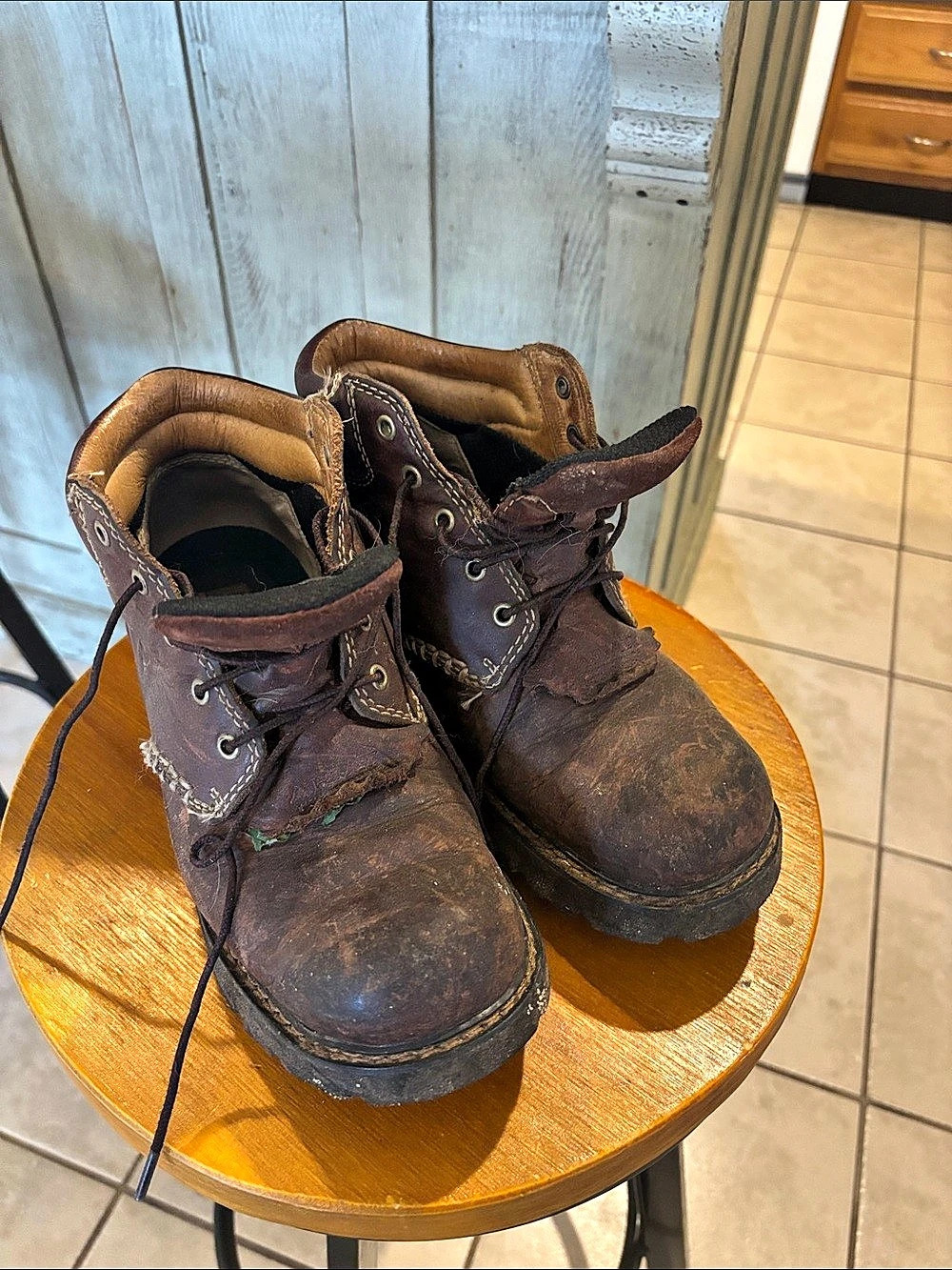 Ariat Workhog Work Boots Brown US 8 D